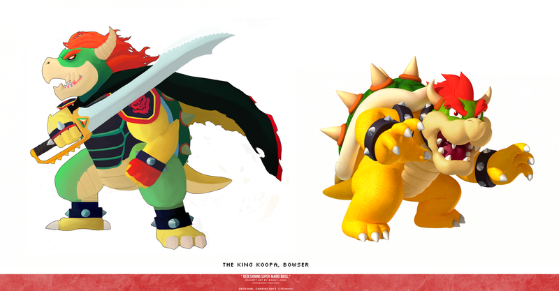 Illustration for article titled Redesigning Super Mario Bros - Final Set!